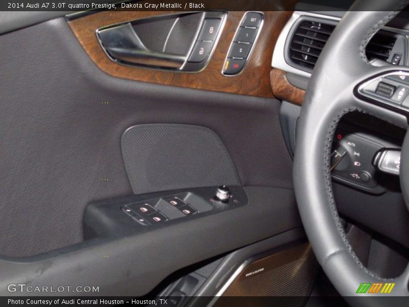 Dakota Gray Metallic / Black 2014 Audi A7 3.0T quattro Prestige