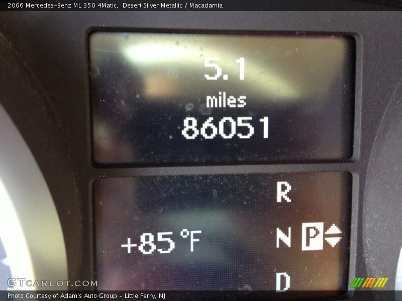 Desert Silver Metallic / Macadamia 2006 Mercedes-Benz ML 350 4Matic