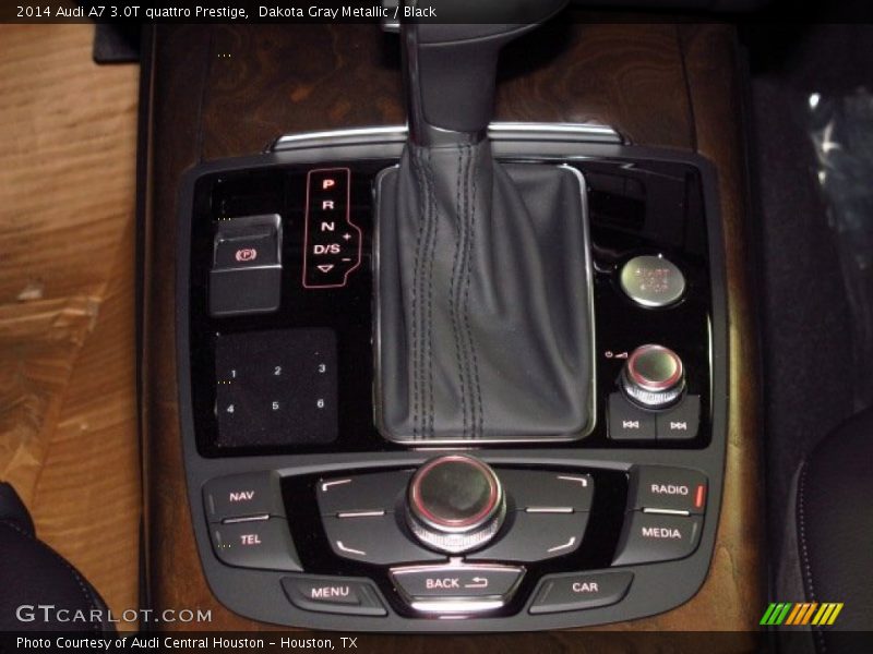 Dakota Gray Metallic / Black 2014 Audi A7 3.0T quattro Prestige