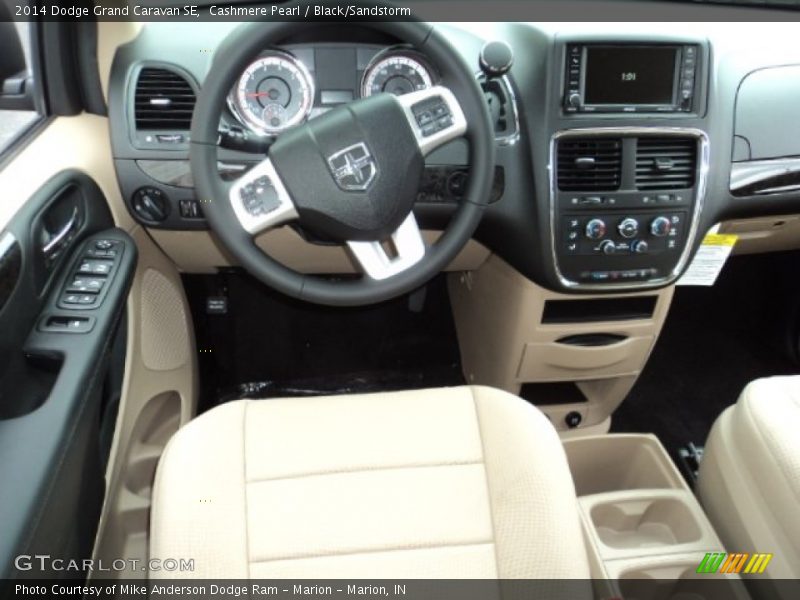 Dashboard of 2014 Grand Caravan SE