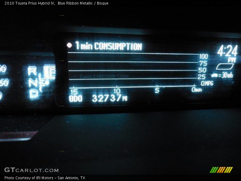 Blue Ribbon Metallic / Bisque 2010 Toyota Prius Hybrid IV