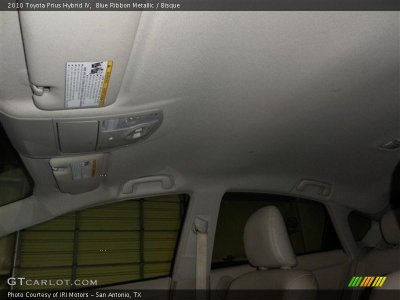 Blue Ribbon Metallic / Bisque 2010 Toyota Prius Hybrid IV