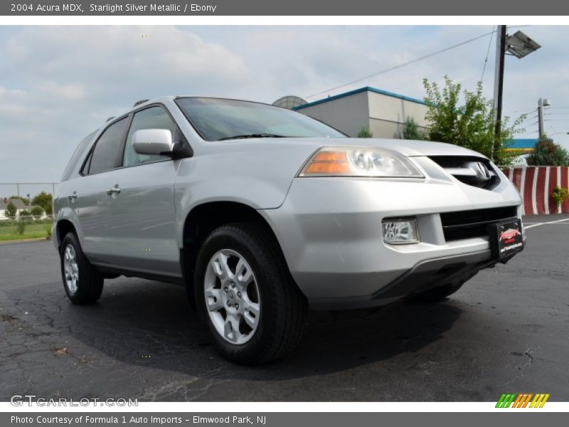 Starlight Silver Metallic / Ebony 2004 Acura MDX