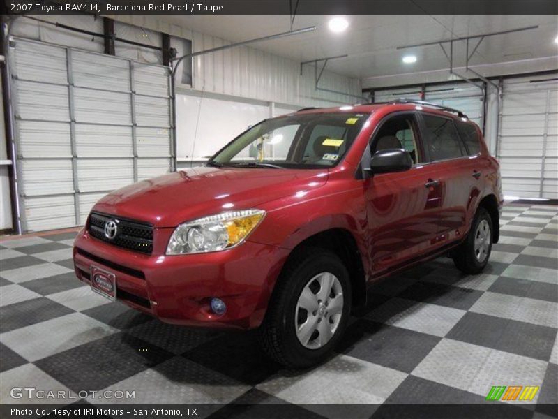 Barcelona Red Pearl / Taupe 2007 Toyota RAV4 I4
