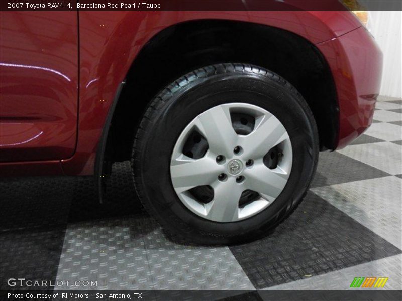 Barcelona Red Pearl / Taupe 2007 Toyota RAV4 I4