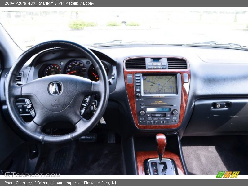 Starlight Silver Metallic / Ebony 2004 Acura MDX