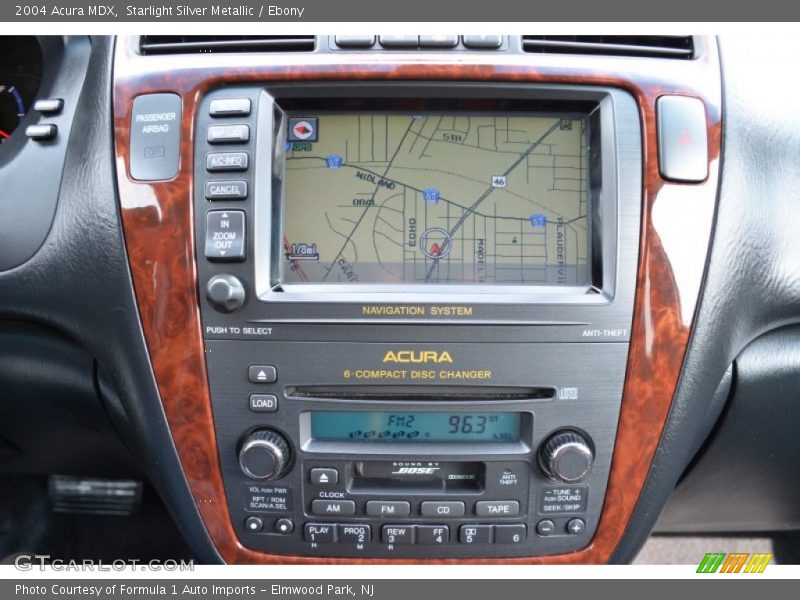 Navigation of 2004 MDX 