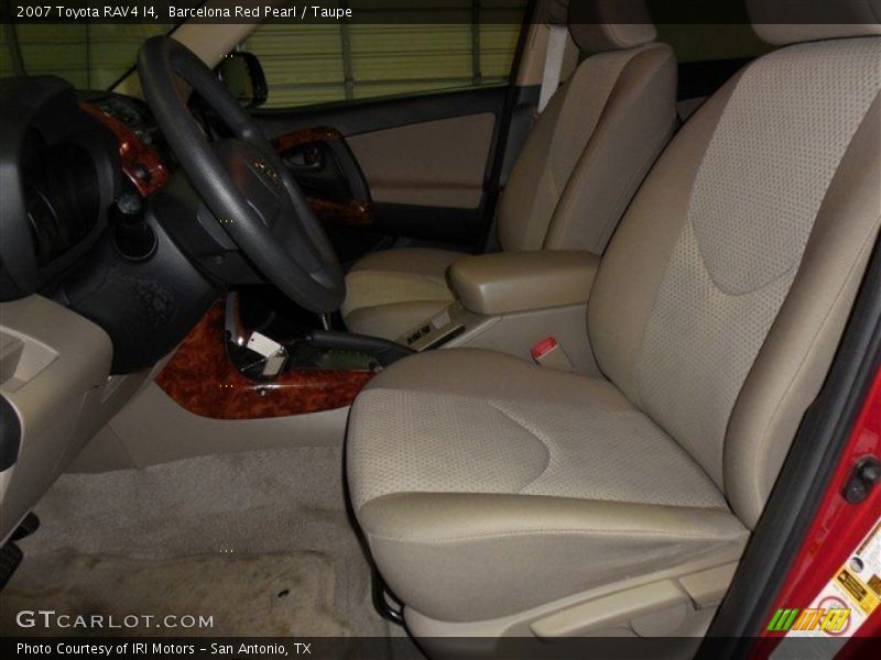 Barcelona Red Pearl / Taupe 2007 Toyota RAV4 I4