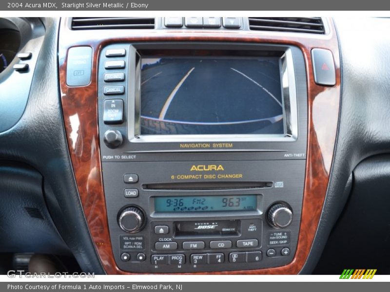 Starlight Silver Metallic / Ebony 2004 Acura MDX