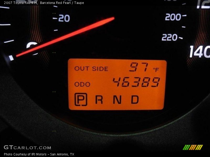 Barcelona Red Pearl / Taupe 2007 Toyota RAV4 I4