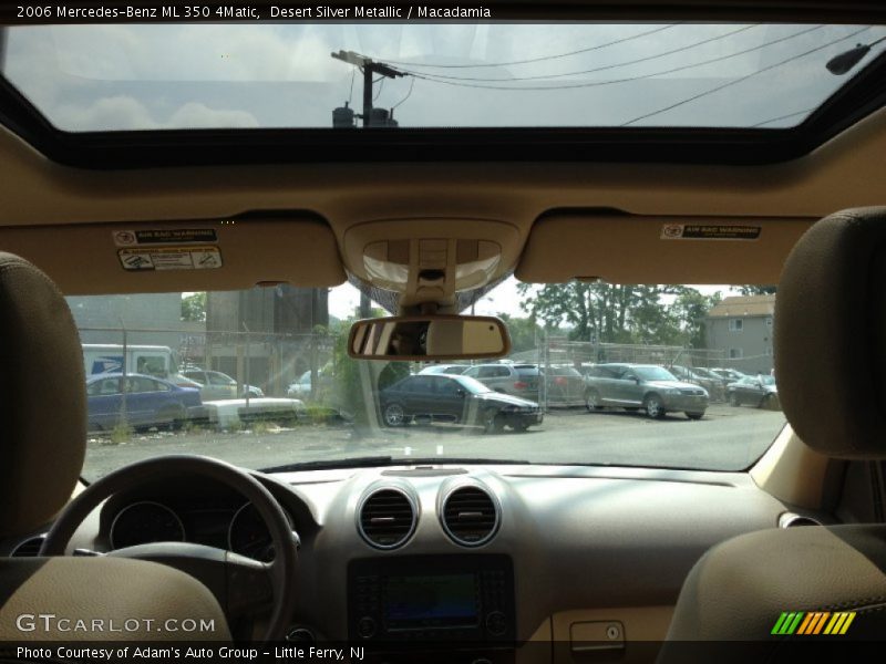Desert Silver Metallic / Macadamia 2006 Mercedes-Benz ML 350 4Matic