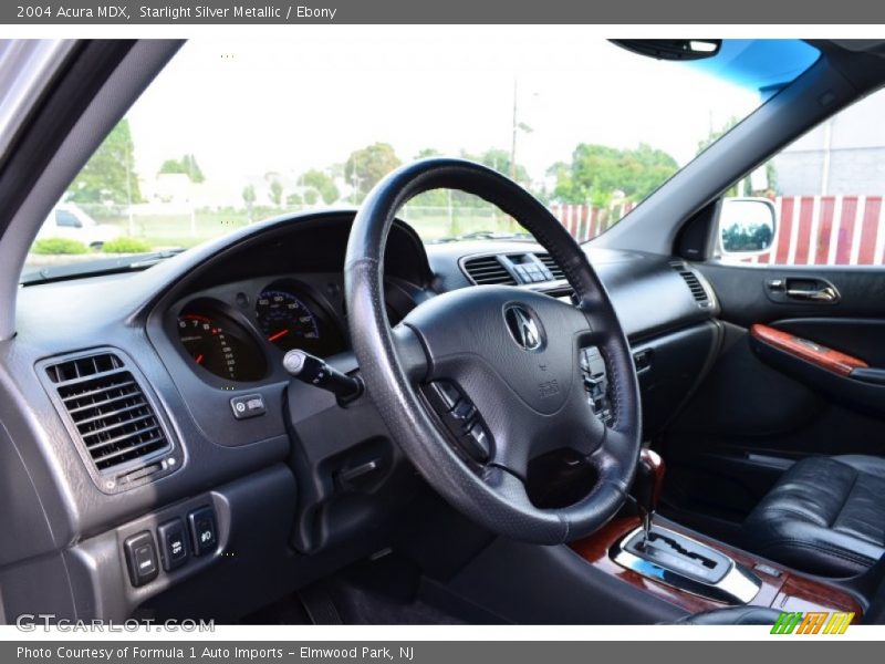Starlight Silver Metallic / Ebony 2004 Acura MDX