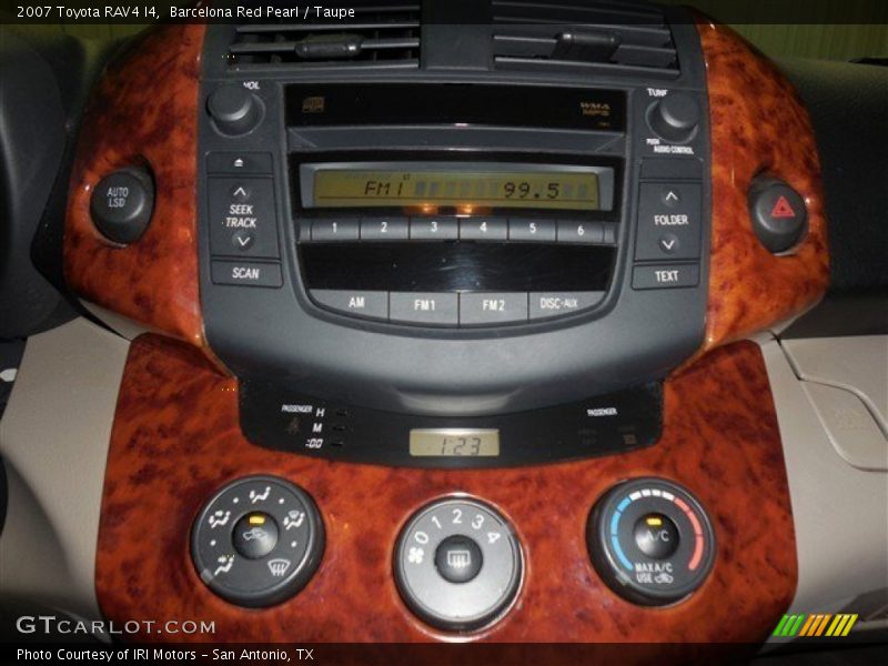 Barcelona Red Pearl / Taupe 2007 Toyota RAV4 I4