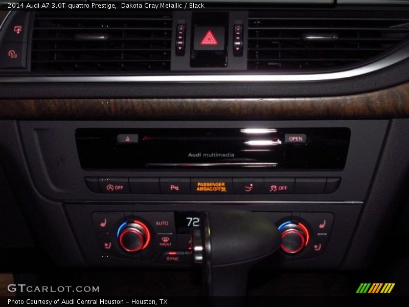 Dakota Gray Metallic / Black 2014 Audi A7 3.0T quattro Prestige