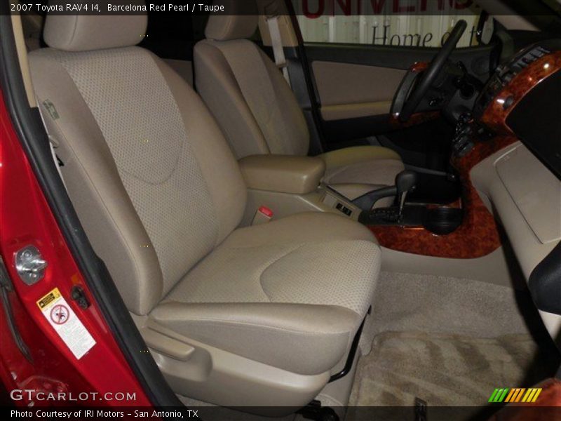 Barcelona Red Pearl / Taupe 2007 Toyota RAV4 I4