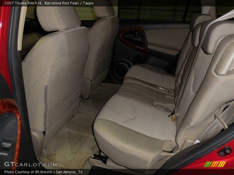 Barcelona Red Pearl / Taupe 2007 Toyota RAV4 I4