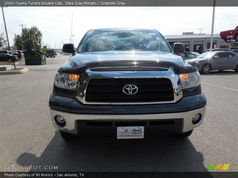 Slate Gray Metallic / Graphite Gray 2009 Toyota Tundra Double Cab