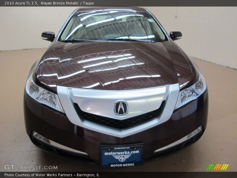 Mayan Bronze Metallic / Taupe 2010 Acura TL 3.5