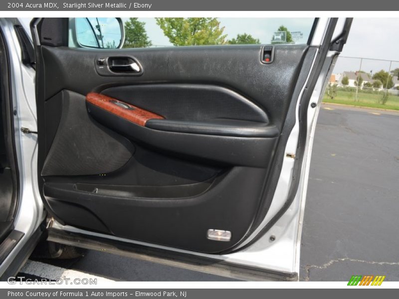Starlight Silver Metallic / Ebony 2004 Acura MDX