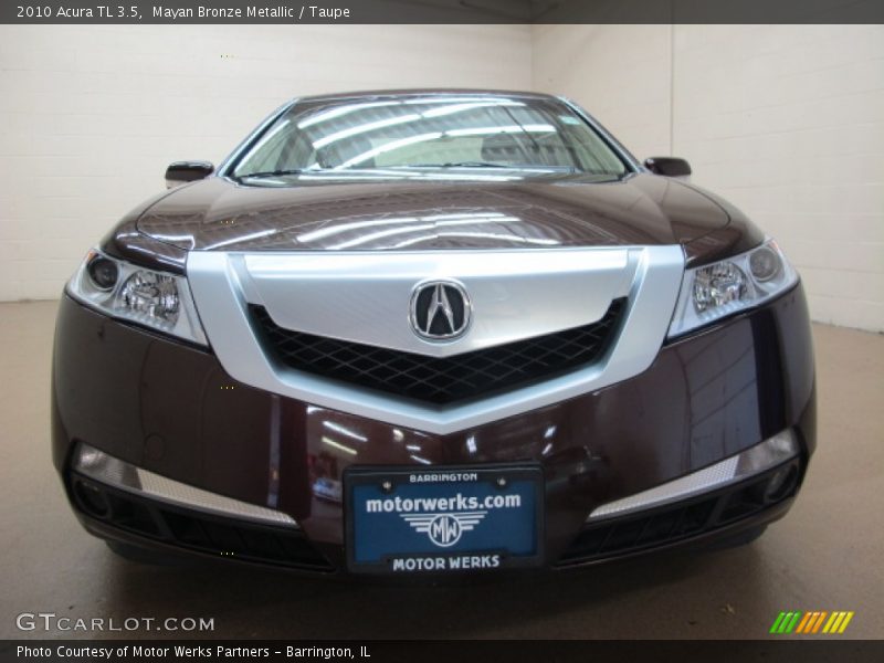 Mayan Bronze Metallic / Taupe 2010 Acura TL 3.5