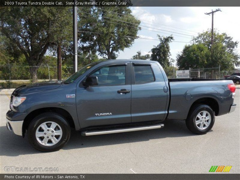 Slate Gray Metallic / Graphite Gray 2009 Toyota Tundra Double Cab
