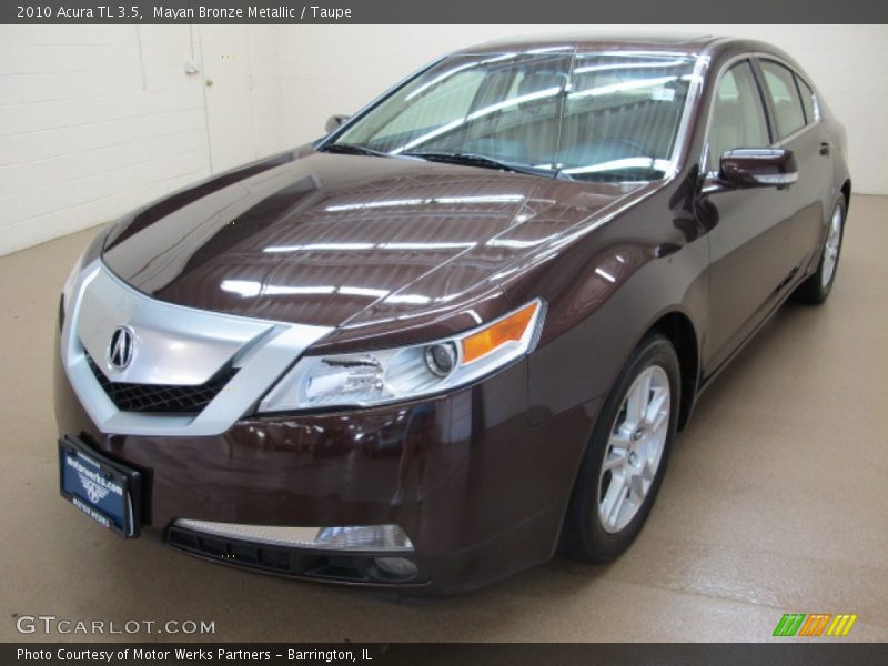 Mayan Bronze Metallic / Taupe 2010 Acura TL 3.5