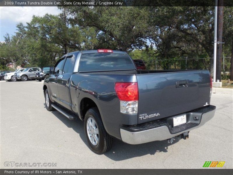 Slate Gray Metallic / Graphite Gray 2009 Toyota Tundra Double Cab
