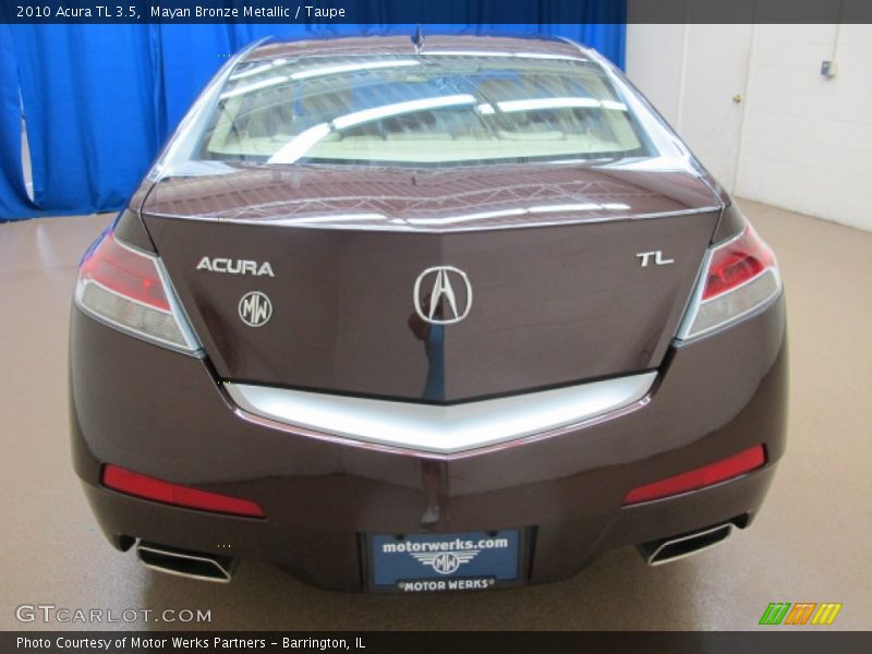 Mayan Bronze Metallic / Taupe 2010 Acura TL 3.5