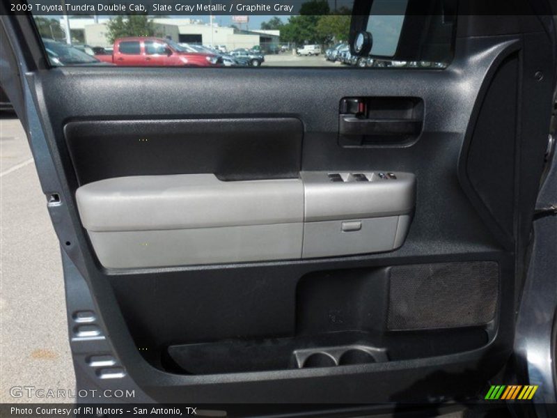 Slate Gray Metallic / Graphite Gray 2009 Toyota Tundra Double Cab