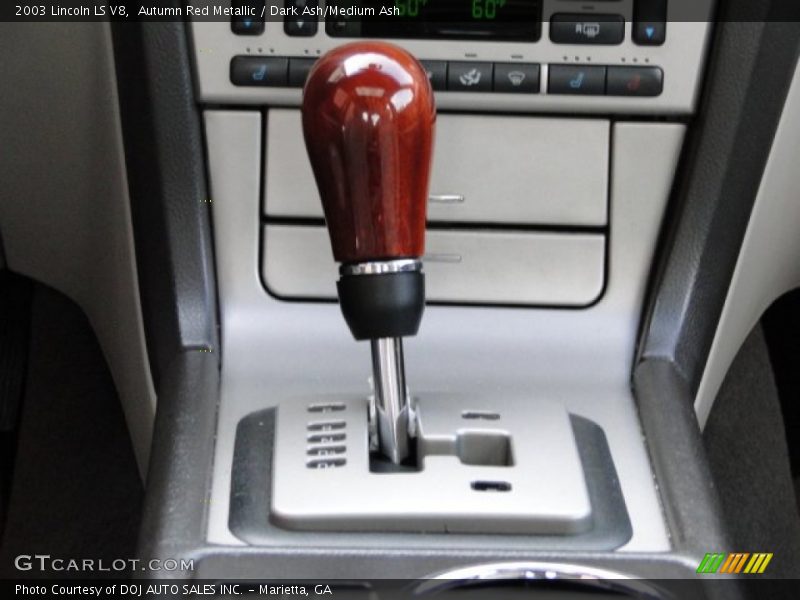 Autumn Red Metallic / Dark Ash/Medium Ash 2003 Lincoln LS V8