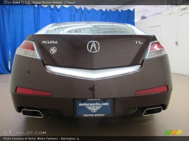 Mayan Bronze Metallic / Taupe 2010 Acura TL 3.5