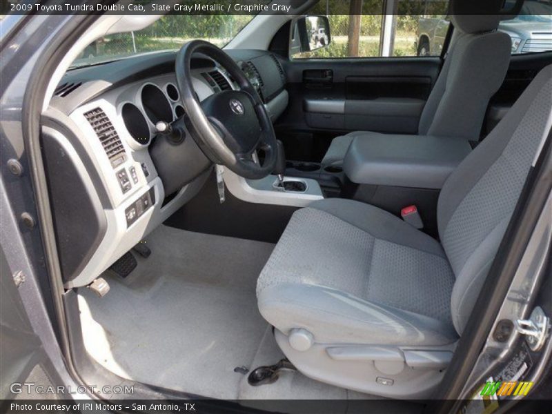 Slate Gray Metallic / Graphite Gray 2009 Toyota Tundra Double Cab