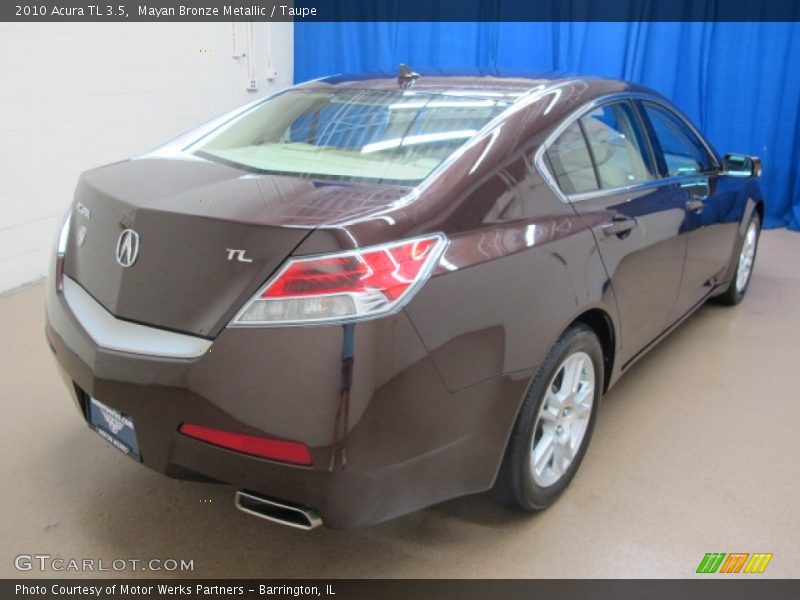 Mayan Bronze Metallic / Taupe 2010 Acura TL 3.5