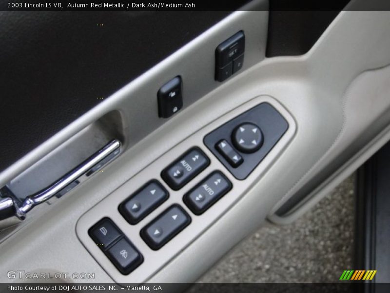 Autumn Red Metallic / Dark Ash/Medium Ash 2003 Lincoln LS V8