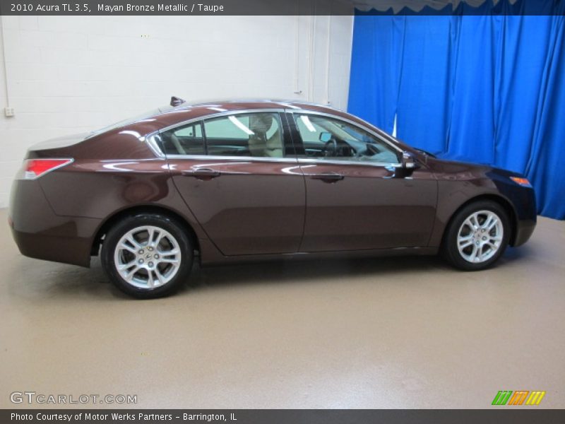 Mayan Bronze Metallic / Taupe 2010 Acura TL 3.5