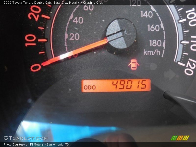 Slate Gray Metallic / Graphite Gray 2009 Toyota Tundra Double Cab