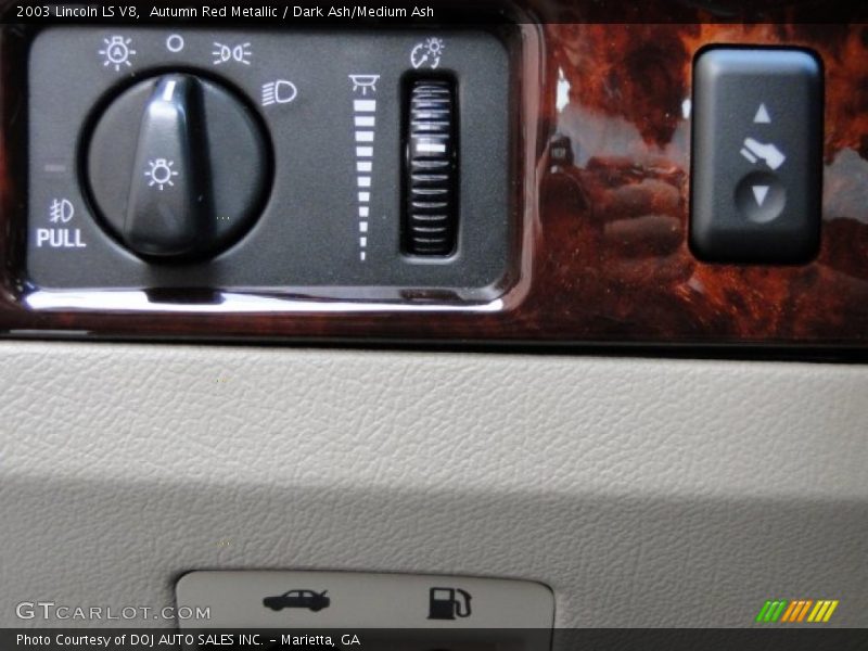 Autumn Red Metallic / Dark Ash/Medium Ash 2003 Lincoln LS V8