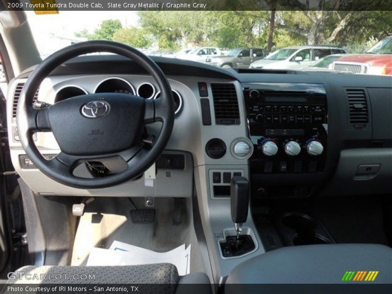 Slate Gray Metallic / Graphite Gray 2009 Toyota Tundra Double Cab