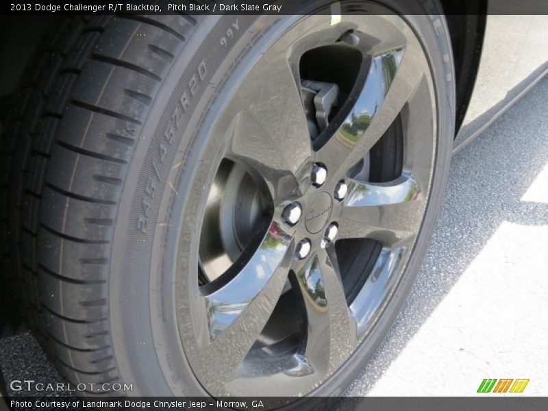  2013 Challenger R/T Blacktop Wheel