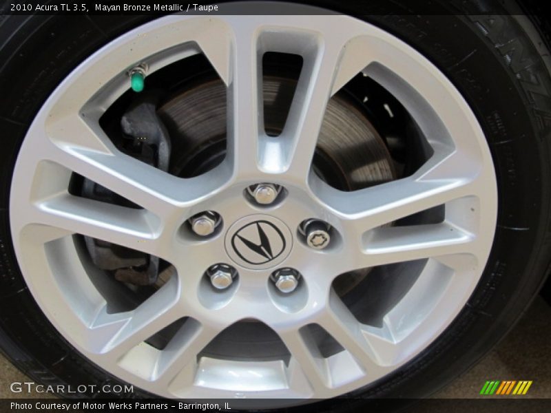Mayan Bronze Metallic / Taupe 2010 Acura TL 3.5