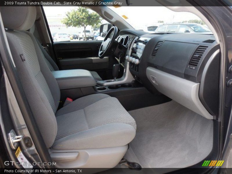 Slate Gray Metallic / Graphite Gray 2009 Toyota Tundra Double Cab