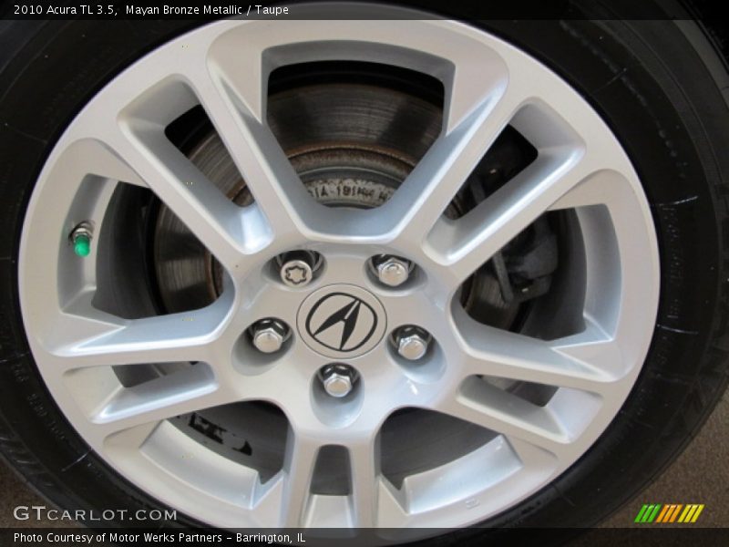 Mayan Bronze Metallic / Taupe 2010 Acura TL 3.5