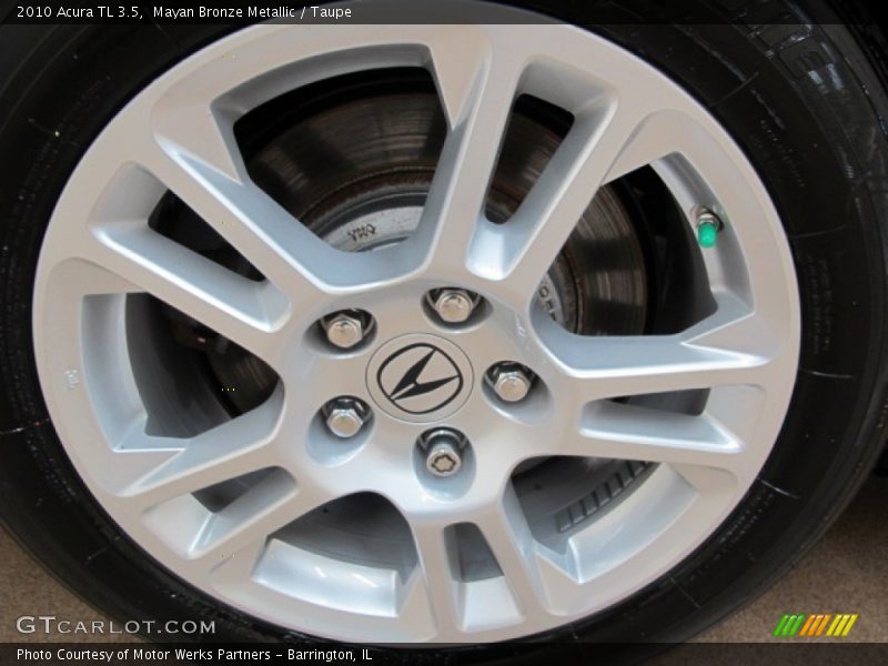 Mayan Bronze Metallic / Taupe 2010 Acura TL 3.5