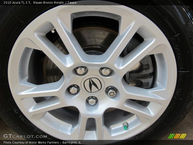 Mayan Bronze Metallic / Taupe 2010 Acura TL 3.5