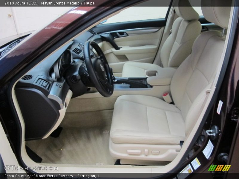 Mayan Bronze Metallic / Taupe 2010 Acura TL 3.5