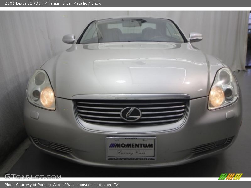 Millenium Silver Metallic / Black 2002 Lexus SC 430
