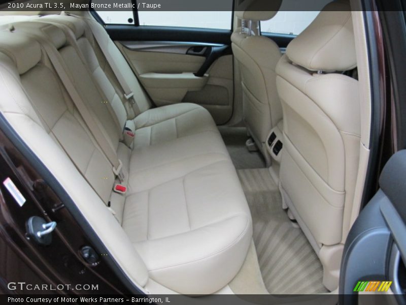 Mayan Bronze Metallic / Taupe 2010 Acura TL 3.5