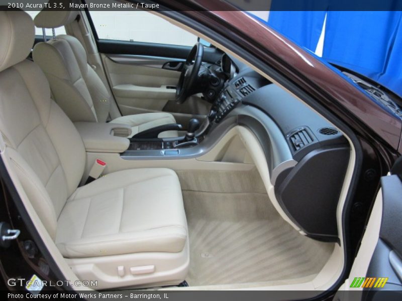 Mayan Bronze Metallic / Taupe 2010 Acura TL 3.5