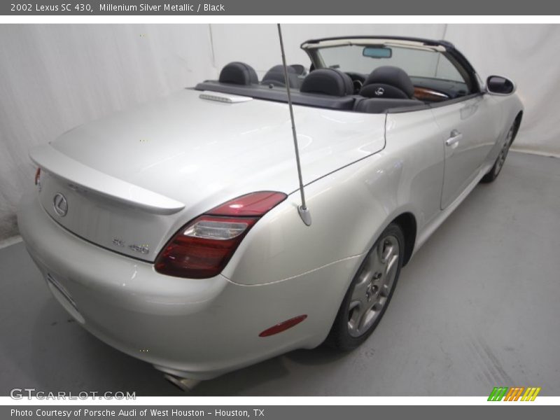 Millenium Silver Metallic / Black 2002 Lexus SC 430