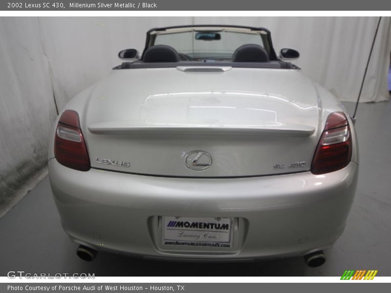 Millenium Silver Metallic / Black 2002 Lexus SC 430